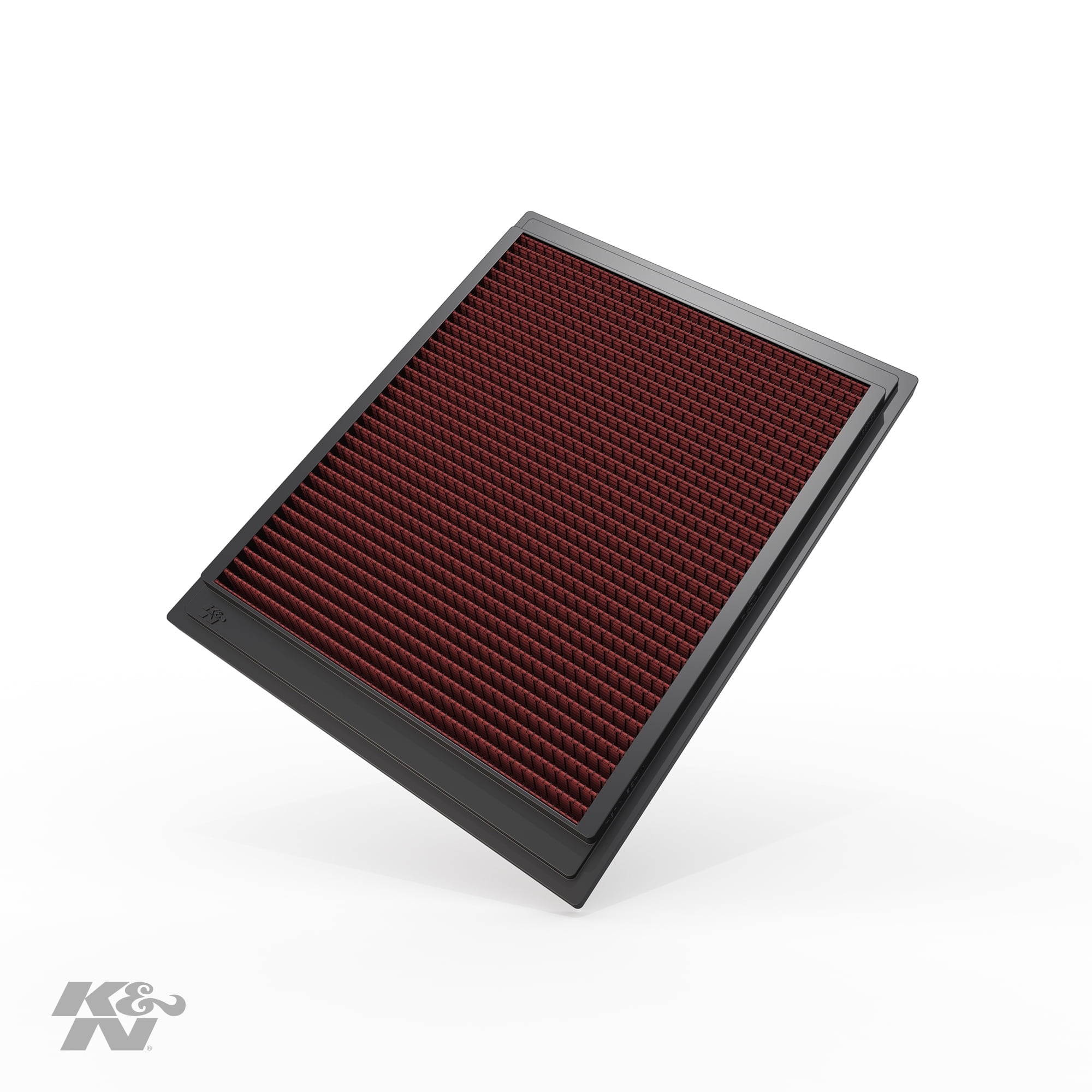 K&N Performance High-Flow Engine Air Filter: Washable, Multi-Layer Protection, Engineered to Boost Horsepower, 33-2337
