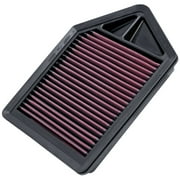 K&N Performance High-Flow Engine Air Filter: Washable, Multi-Layer Protection, Engineered to Boost Horsepower, 33-2437