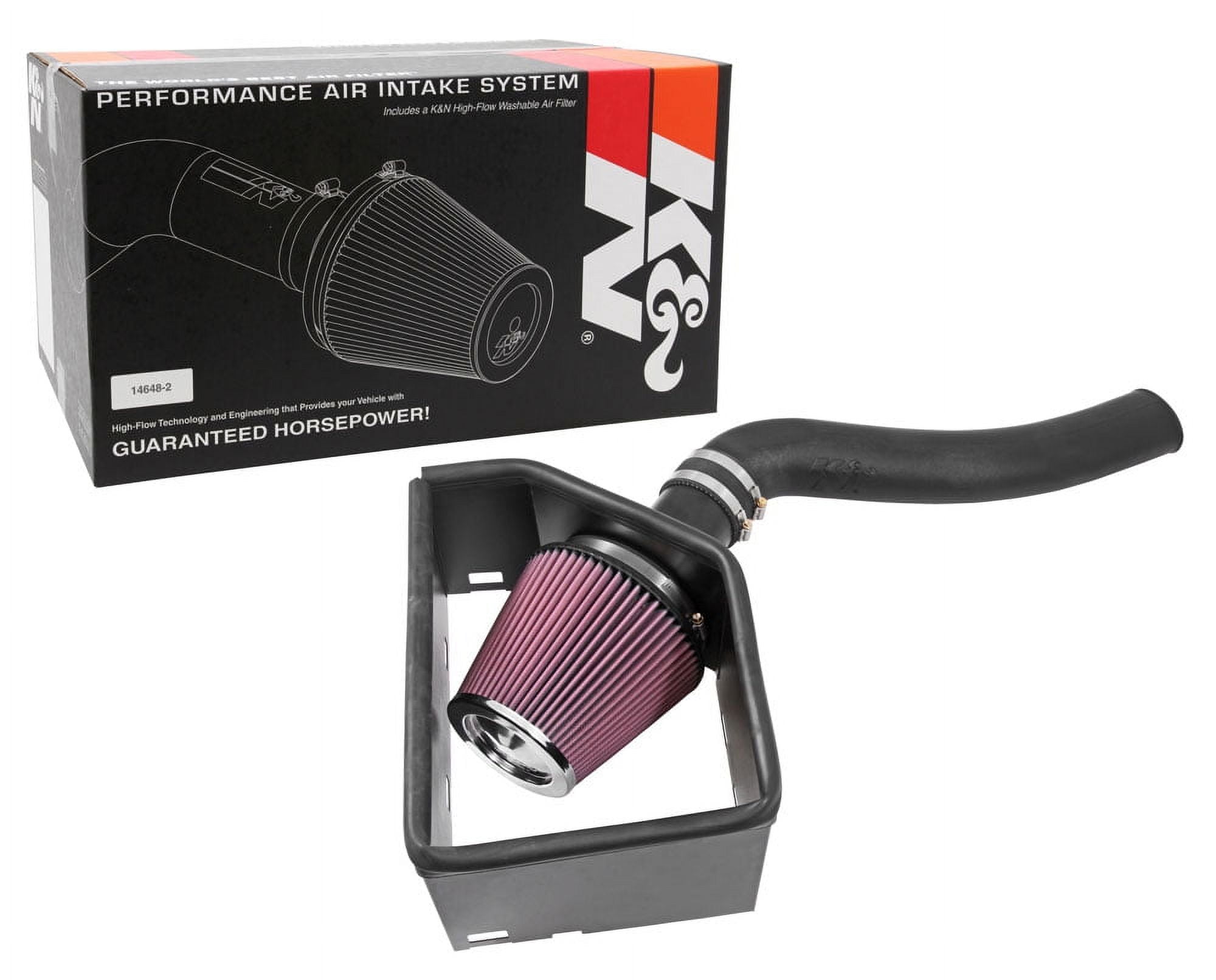 K&N Performance Cold Air Intake System: Easy Installation, Engineered to Maximize Airflow, Boost Horsepower & Torque, 57-1571