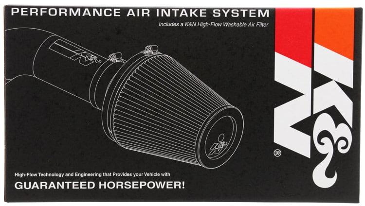 K&N Performance Cold Air Intake System: Easy Installation, Engineered to Maximize Airflow, Boost Horsepower & Torque, 57-2580