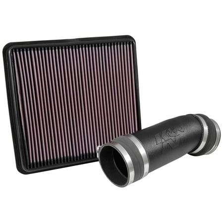 K&N 57-9040 Performance Air Intake System Fits select: 2015 LEXUS LX, 2016-2019 TOYOTA LAND CRUISER