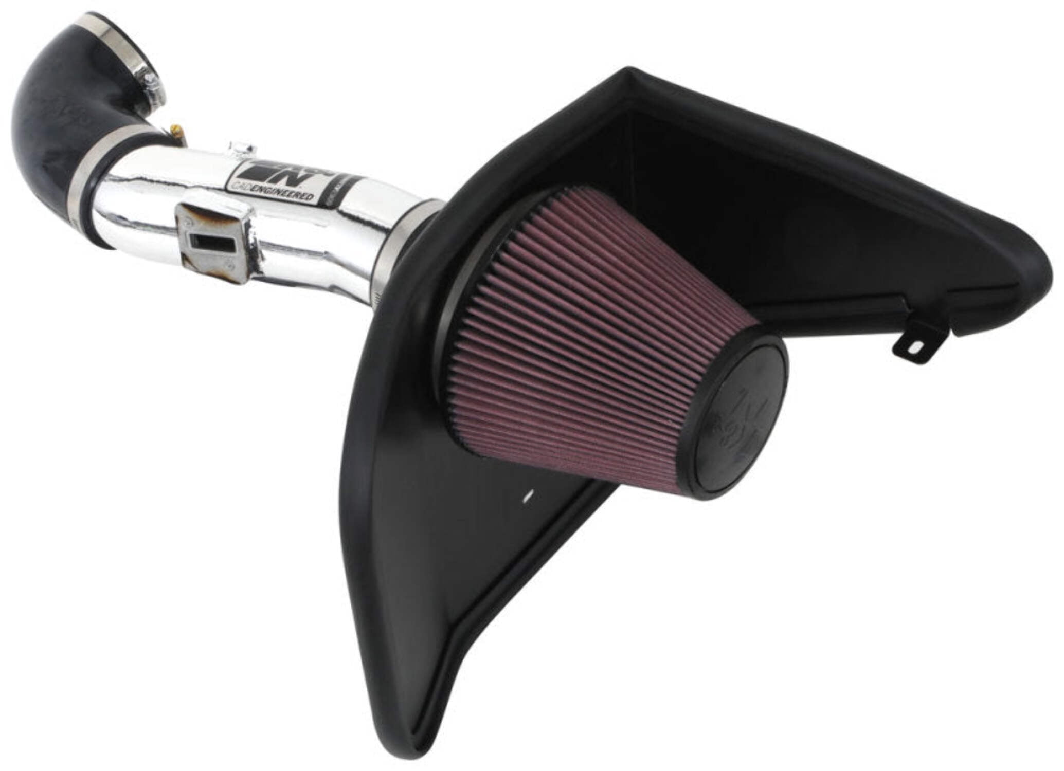 K&N Typhoon Cold Air Intake System: Easy Installation, Engineered to Maximize Airflow, Boost Horsepower & Torque, 69-4523TP