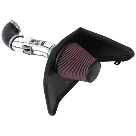 K&N Cold Air Intake Kit: High Performance, Guaranteed to Increase Horsepower: 2012-2015 Chevy Camaro 3.6L V6, 69-4523TP