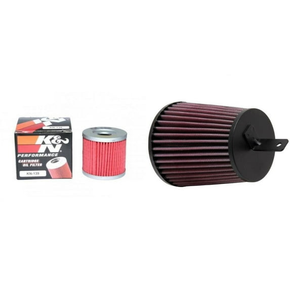K&N Air and Oil Filter Black Kit for ATV/UTV ARCTIC CAT DVX 400 2006-2007