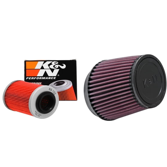 K&N Air and Oil Filter Black Kit for ATV/UTV CAN-AM DS650X 2007