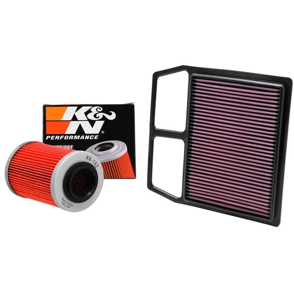 K&N Air and Oil Filter Black Kit for ATV/UTV CAN-AM Maverick Max 1000R 2014