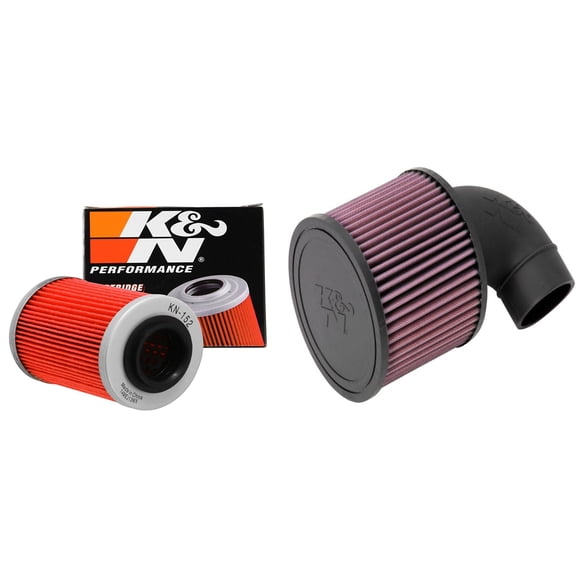 K&N Air and Oil Filter Black Kit for ATV/UTV CAN-AM Outlander Max 800R EFI 2011-2012