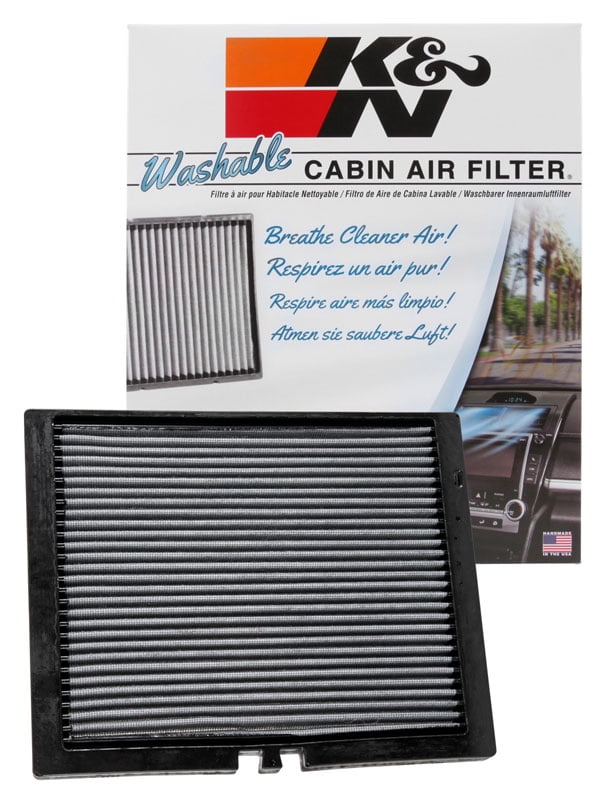 K&N Cabin Air Filter Washable and Reusable Designed For Select 2013