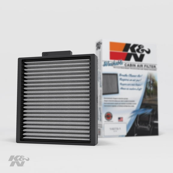 K&N Cabin Air Filter: Washable and Reusable: Designed For Select 2008-2018 Dodge/Chrysler (Grand Caravan, Town & Country Van, Cargo Van) Vehicle Models, VF2038