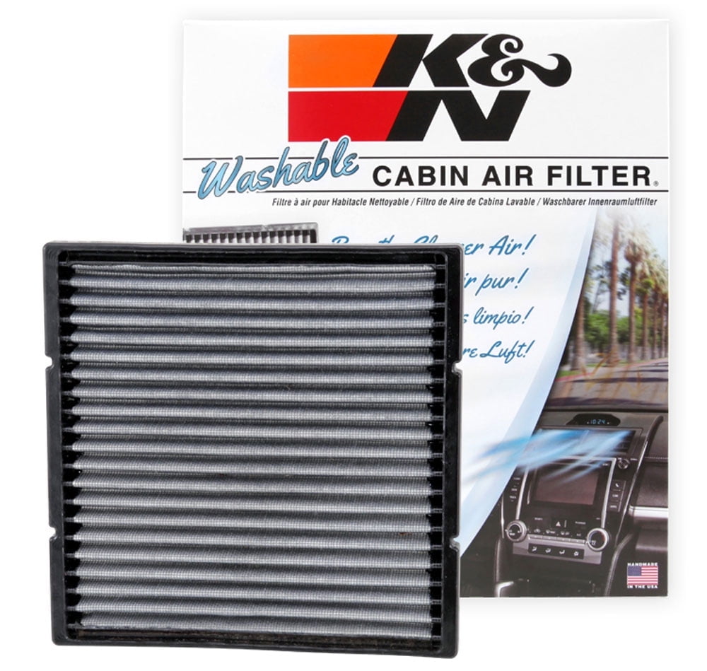 K&N Cabin Air Filter: Washable and Reusable: Designed For Select 2000-2014 Toyota/Subaru/Mitsubishi/Lexus Vehicle Models, VF2002