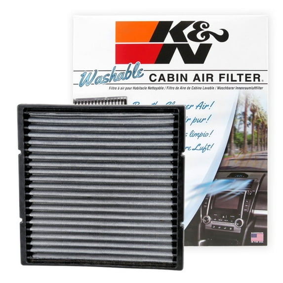 K&N Cabin Air Filter: Washable and Reusable: Designed For Select 2000-2014 Toyota/Subaru/Mitsubishi/Lexus Vehicle Models, VF2002