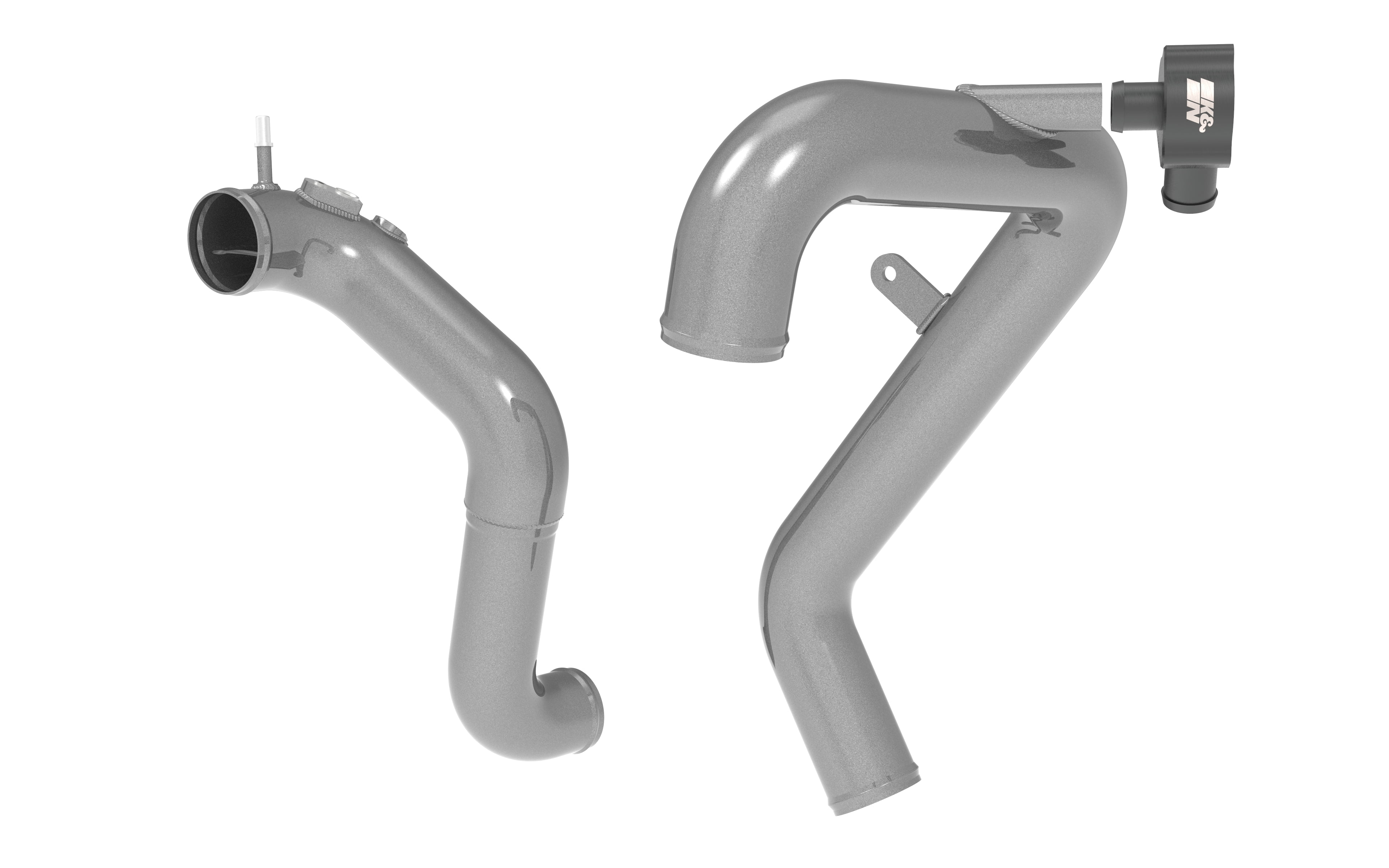 K&N Charge Pipe Kit, Guaranteed horsepower increase, Compatible with