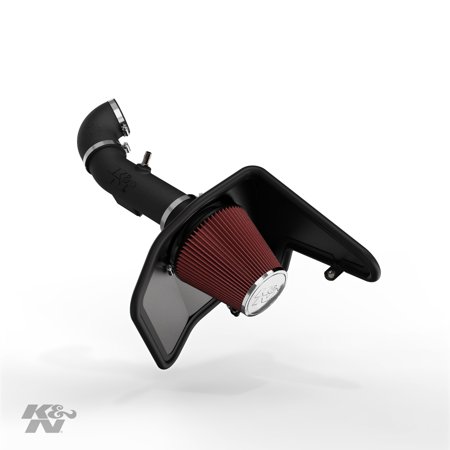 K&N Cold Air Intake Kit: High Performance, 2011-2015 Chevy Camaro, 3.6L V6,63-3078