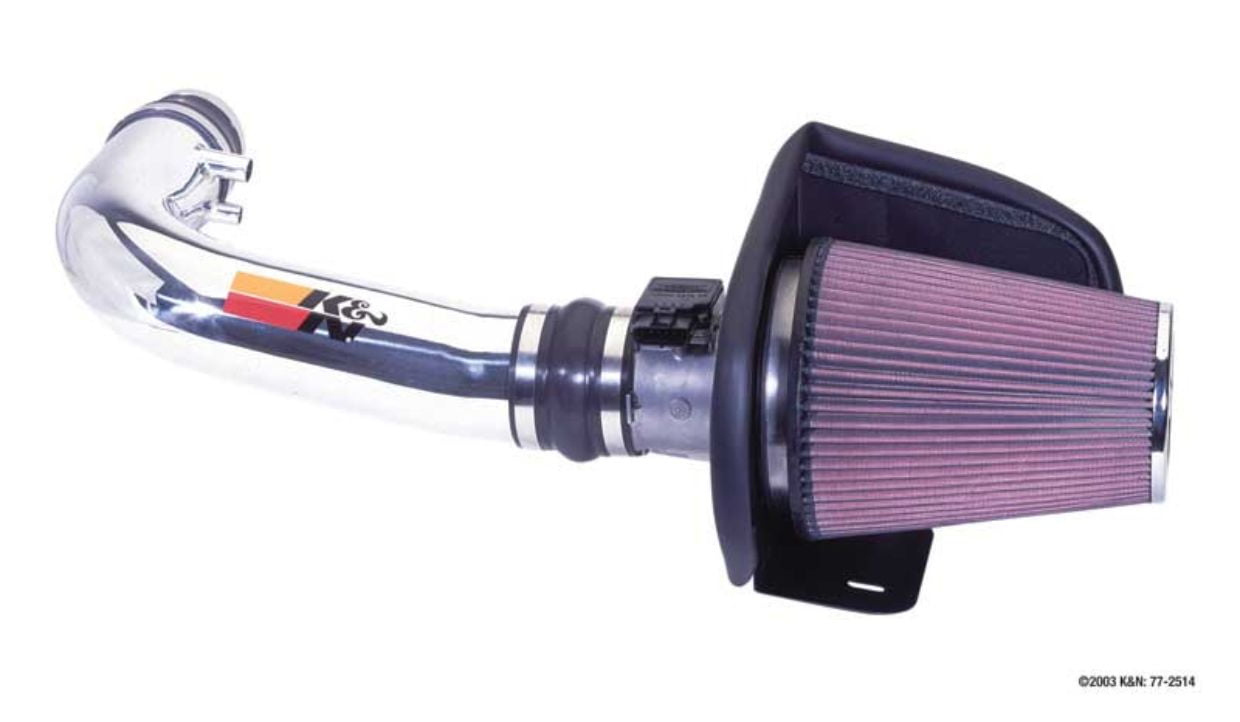 K&N Performance Cold Air Intake System: Easy Installation, Engineered to Maximize Airflow, Boost Horsepower & Torque, 77-2514KP