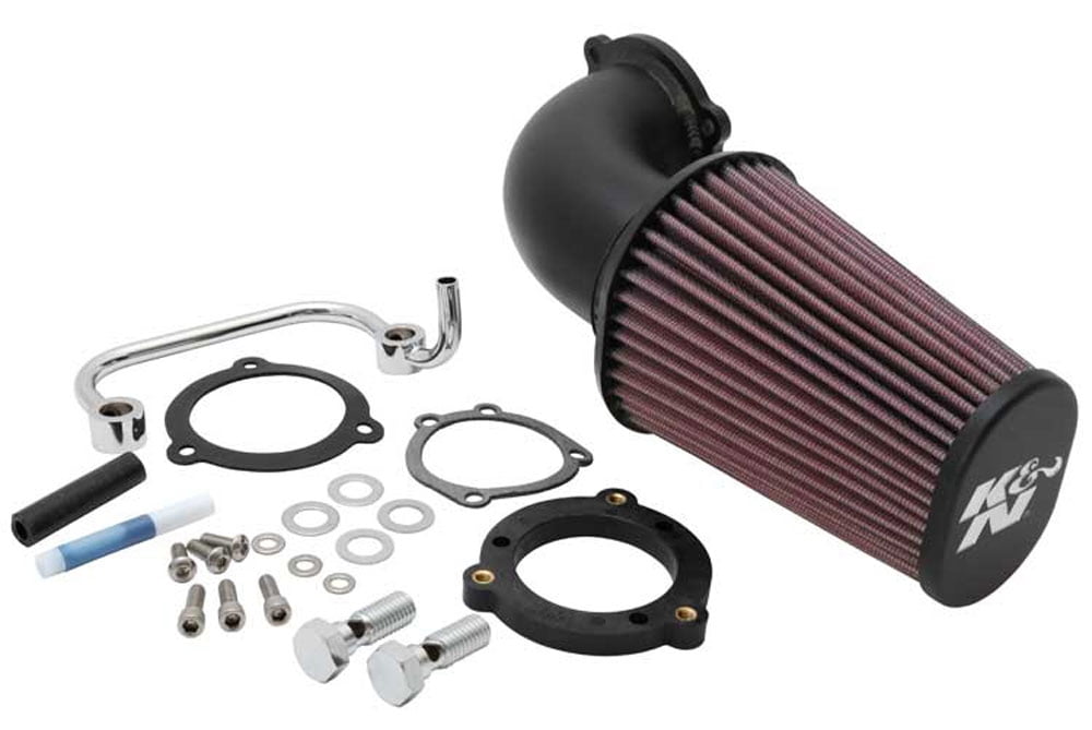 K&N Cold Air Intake Kit: High Performance, Guaranteed to Increase Horsepower: 2004-2017 HARLEY DAVIDSON (SuperLow, Iron, Sportster Custom, Seventy-Two, Forty-Eight, Nightster, Roadster)57-1126
