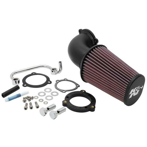 K&N Cold Air Intake Kit: High Performance, Guaranteed to Increase Horsepower: 2004-2017 HARLEY DAVIDSON (SuperLow, Iron, Sportster Custom, Seventy-Two, Forty-Eight, Nightster, Roadster)57-1126