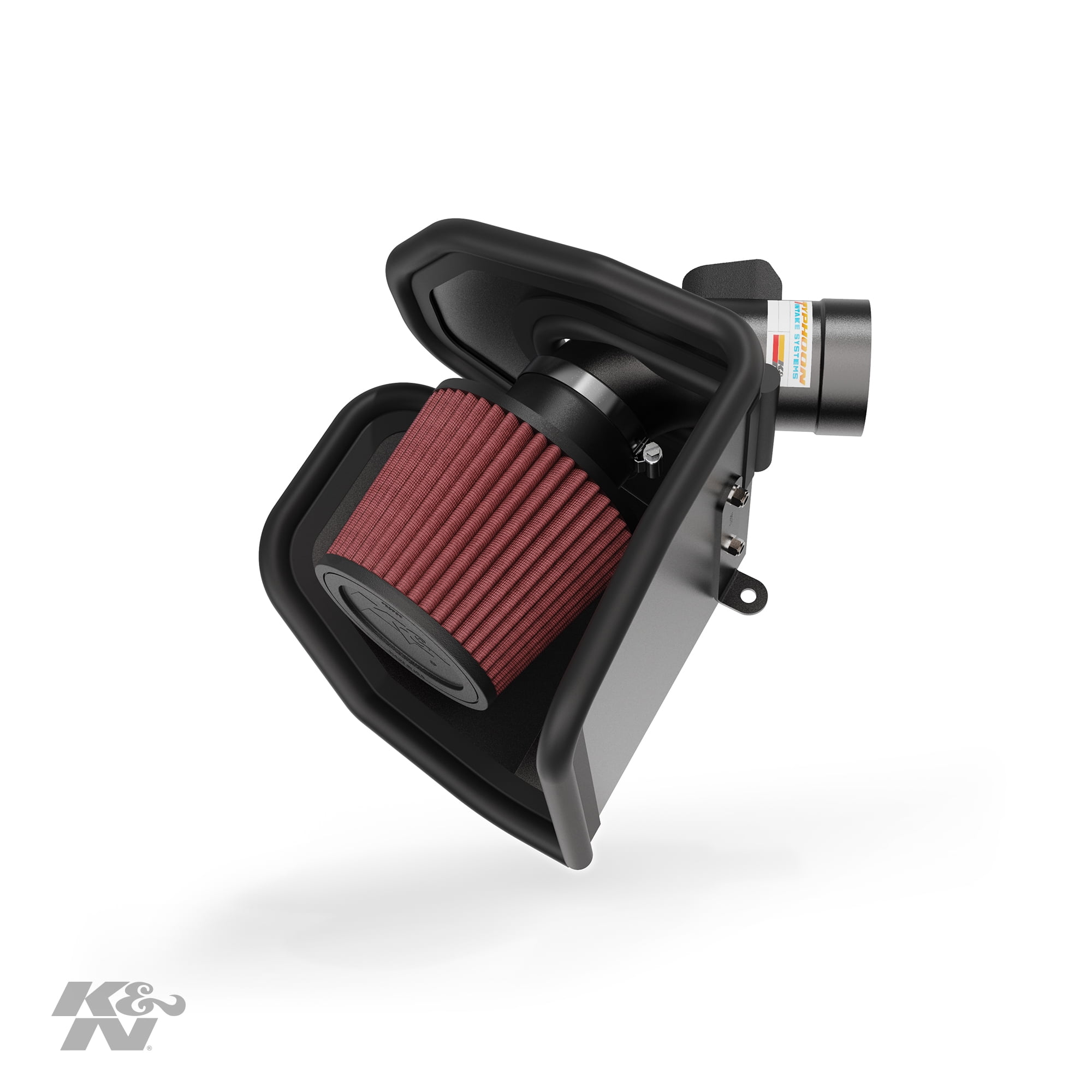 K&N Typhoon Cold Air Intake System: Easy Installation, Engineered to Maximize Airflow, Boost Horsepower & Torque, 69-2026TTK