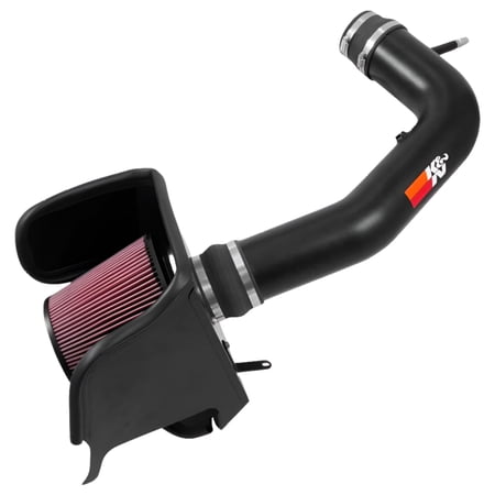 K&N Cold Air Intake Kit: 2017-2019 Ford Super Duty (F250 Super Duty, F350 Super Duty) 6.2L V8, 77-2588KTK