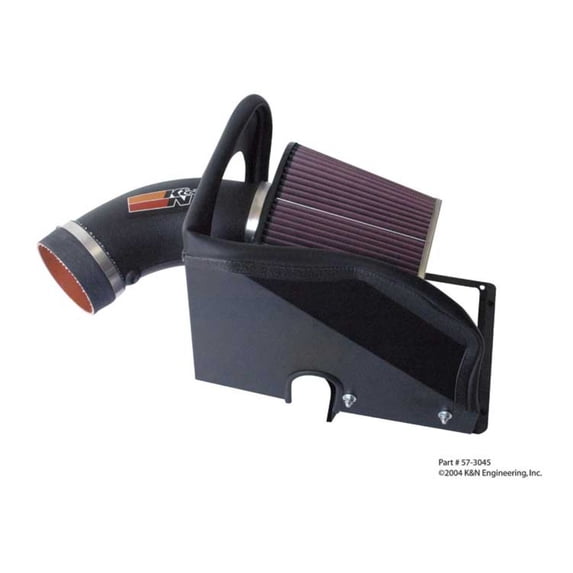 K&N Cold Air Intake Kit: High Performance, Guaranteed to Increase Horsepower: 50-State Legal: 1999-2005 Chevy/Pontiac (Impala, Monte Carlo, Grand Prix) 3.8L V6,57-3045