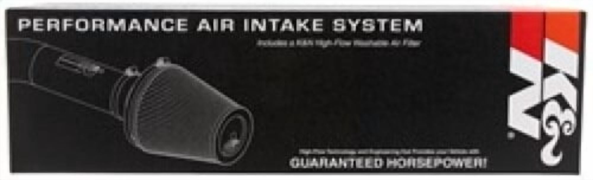 K&N Performance Cold Air Intake System: Easy Installation, Engineered to Maximize Airflow, Boost Horsepower & Torque, 57-2575