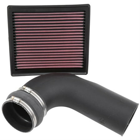 K&N Cold Air Intake Kit: High Performance, Guaranteed to Increase Horsepower: 50-State Legal: 2013-2018 DODGE/RAM (Ram 2500, Ram 3500, 2500, 3500)57-1568