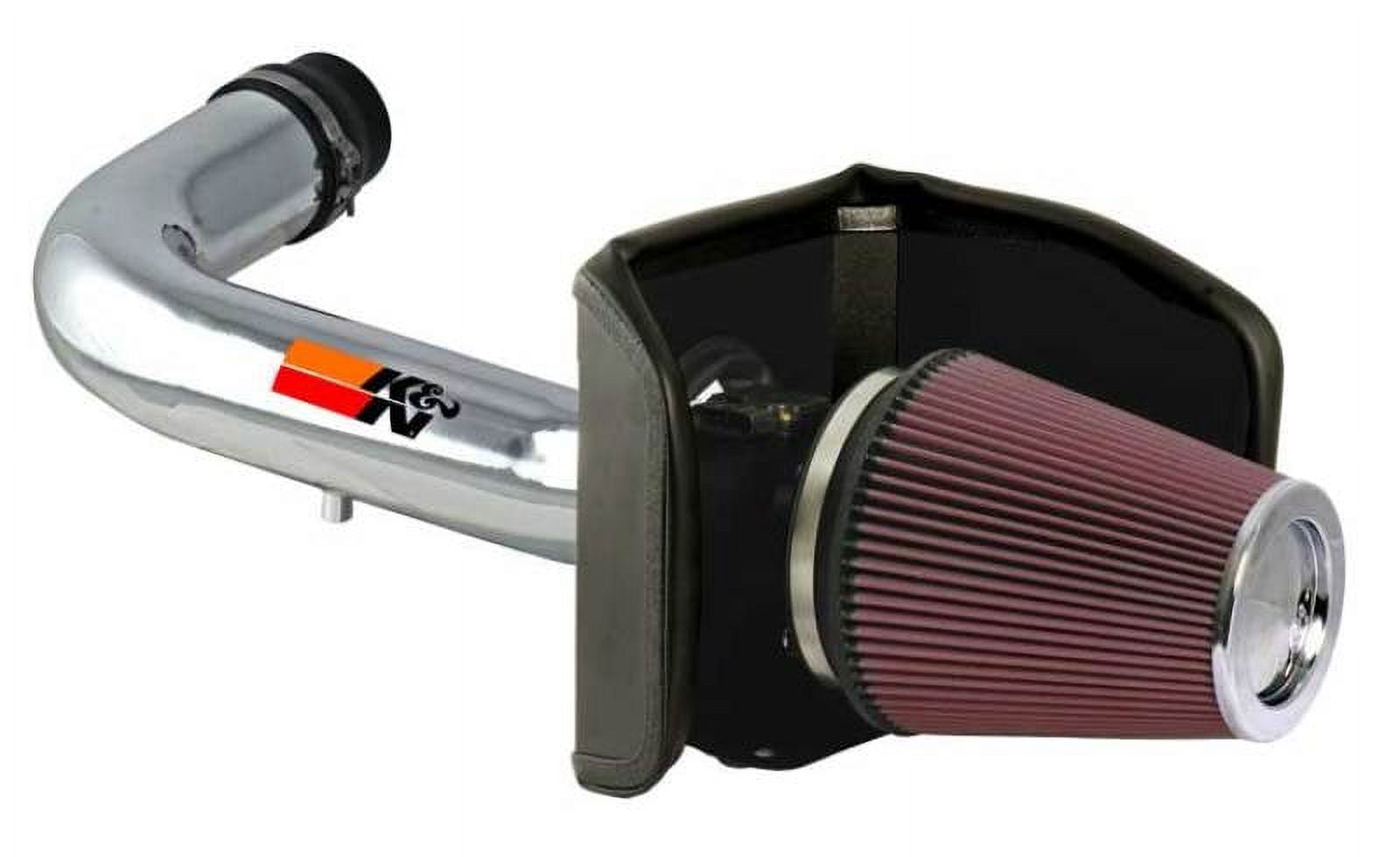K&N Cold Air Intake Kit: High Performance, Guaranteed to Increase Horsepower: 2004-2005 FORD (F150, Lobo) 77-2557KP