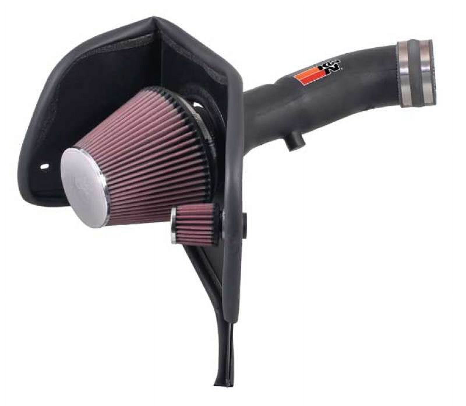 K&N Cold Air Intake Kit: High Performance, Guaranteed to Increase Horsepower: 2007-2012 Chevy/GMC/Hummer (Colorado, Canyon, H3, H3T) 3.7L L5,63-3065