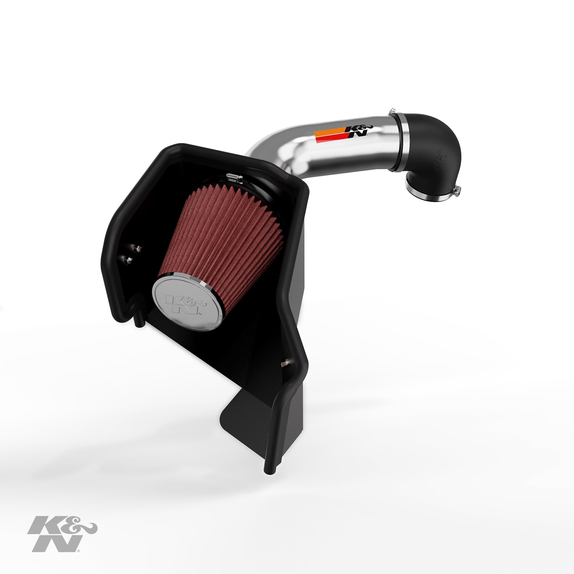 K&N Cold Air Intake Kit: High Performance, Guaranteed to Increase Horsepower: 2009-2019 Dodge/RAM (1500, 2500, 3500, 1500 Classic) 5.7L V8, 77-1561KP