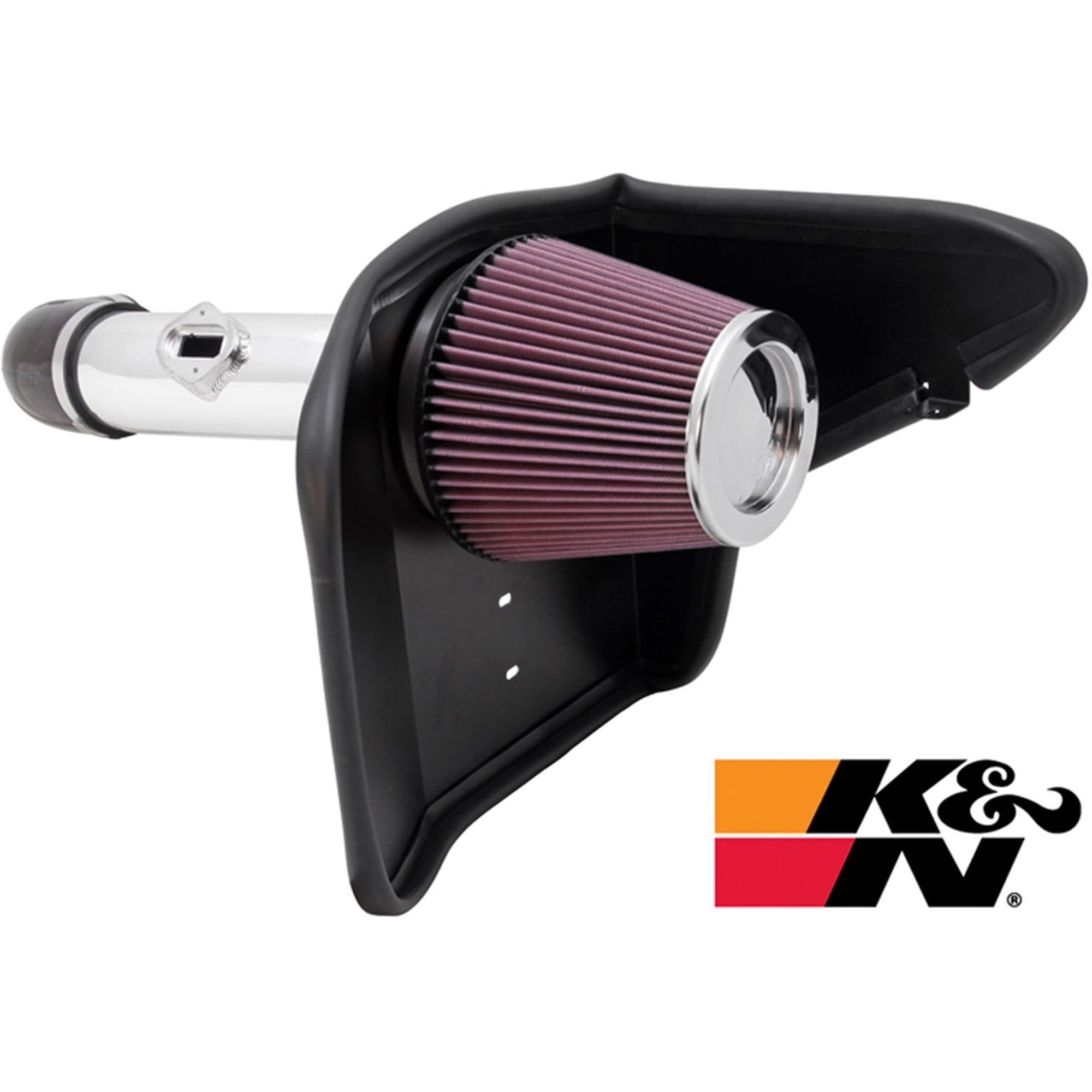 K&N Typhoon Cold Air Intake System: Easy Installation, Engineered to Maximize Airflow, Boost Horsepower & Torque, 69-4520TP