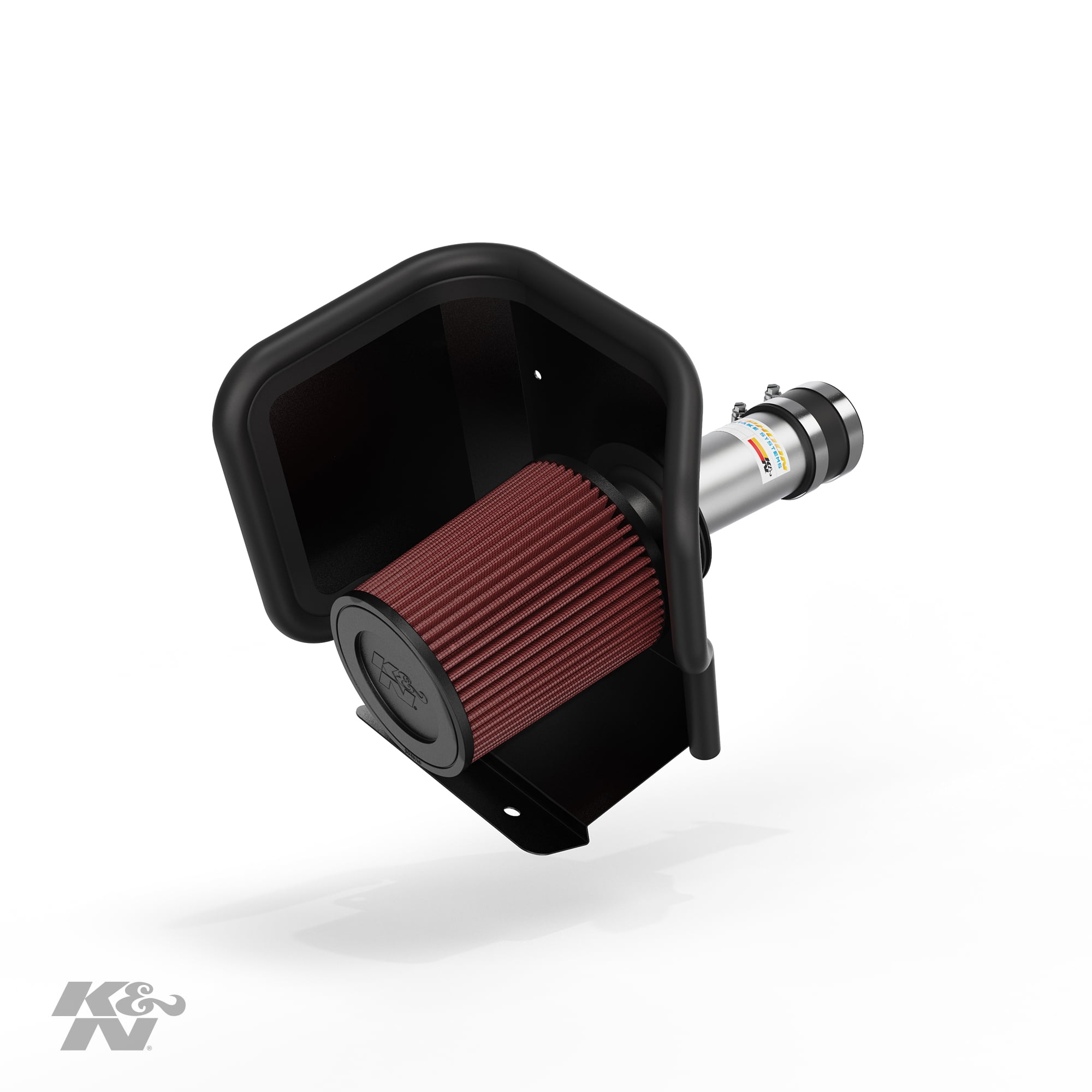K&N Typhoon Cold Air Intake System: Easy Installation, Engineered to Maximize Airflow, Boost Horsepower & Torque, 69-2548TS