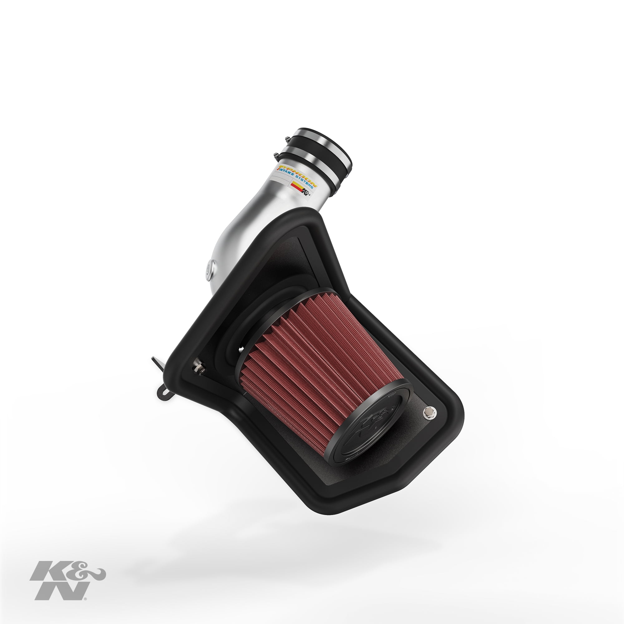K&N Typhoon Cold Air Intake System: Easy Installation, Engineered to Maximize Airflow, Boost Horsepower & Torque, 69-3537TS