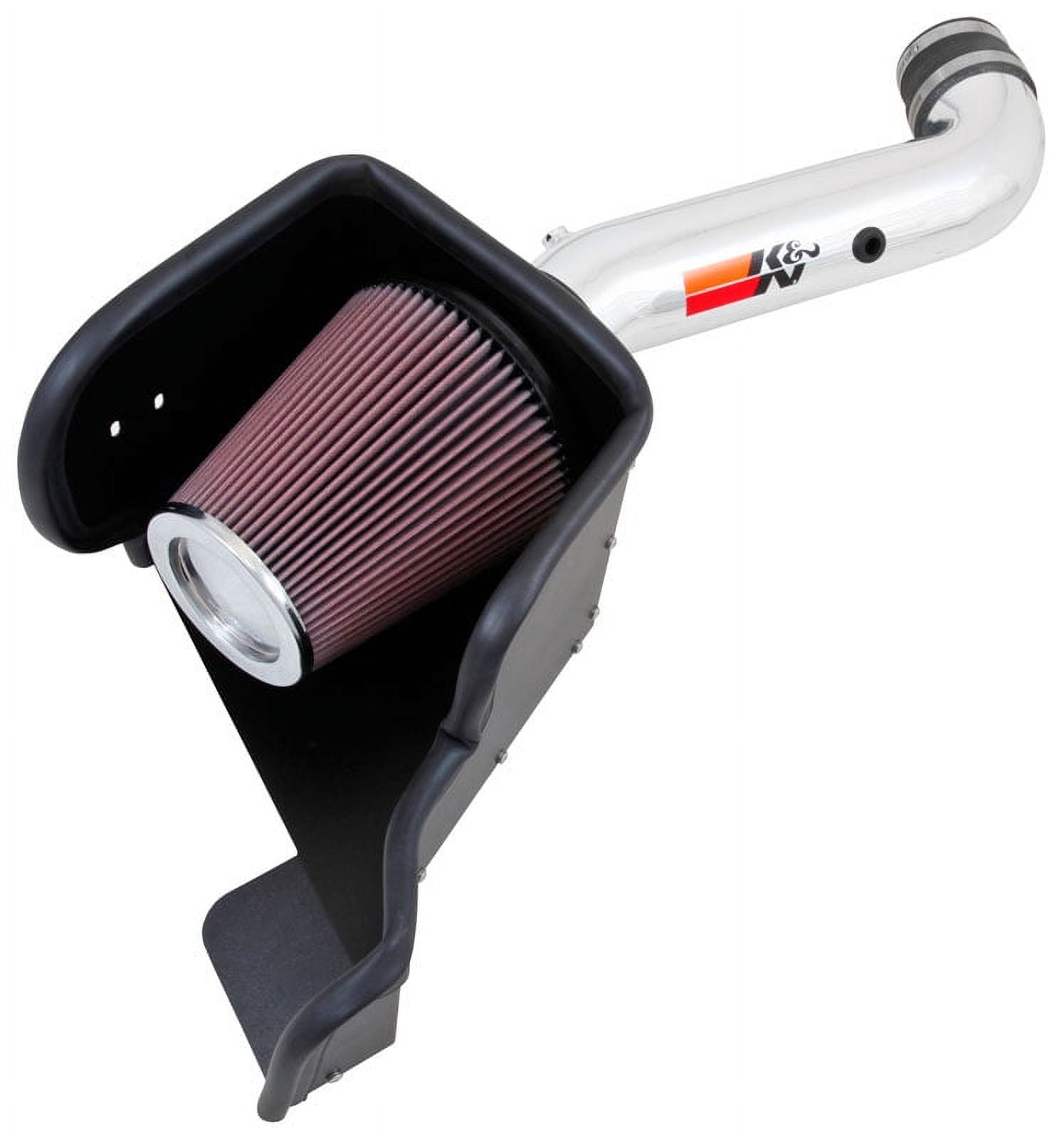 K&N Performance Cold Air Intake System: Easy Installation, Engineered to Maximize Airflow, Boost Horsepower & Torque, 77-1571KP