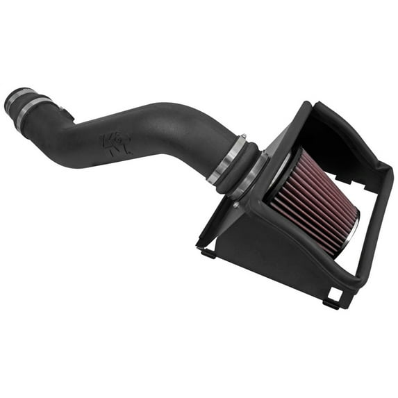 K&N Cold Air Intake Kit: High Performance, Guaranteed to Increase Horsepower: 2015-2016 FORD (F150) 63 - 2596