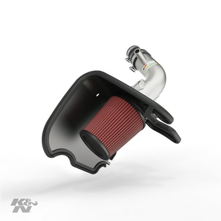 K&N Cold Air Intake Kit: High Performance, Guaranteed to Increase Horsepower: 2017-2019 Chevy Cruze, 1.4L L4, 69-4537TS