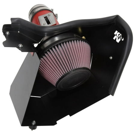 K&N Cold Air Intake Kit: High Performance, Guaranteed to Increase Horsepower: 2017-2019 HONDA (Civic Type R, Civic X Type R) 69-1505TWR