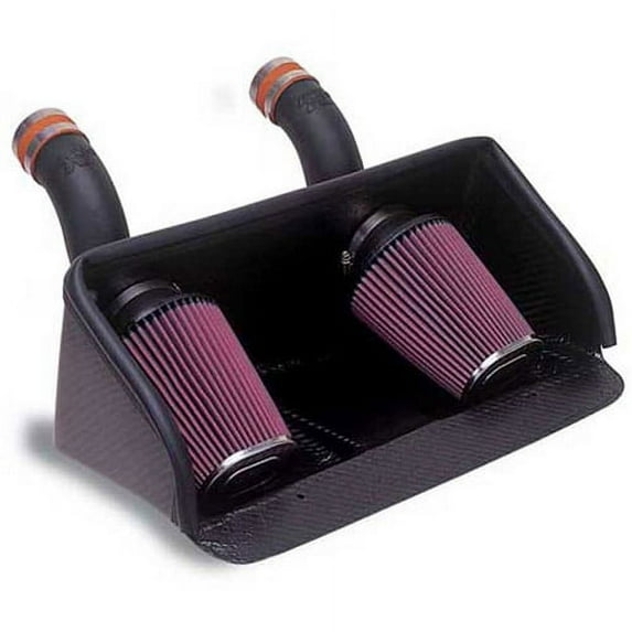 K&N Cold Air Intake Kit: High Performance, Guaranteed to Increase Horsepower: 50-State Legal: 1995-1998 DODGE (Viper)57-1508
