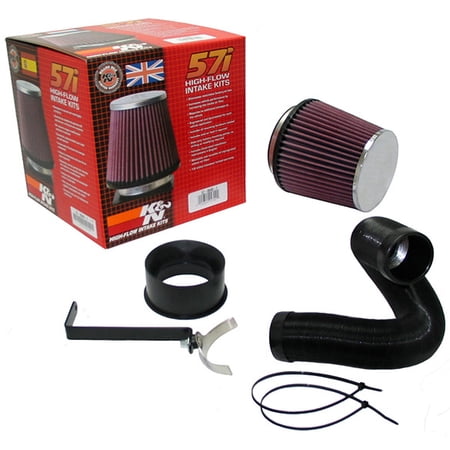 K&N Cold Air Intake Kit: High Performance, Guaranteed to Increase Horsepower: 50-State Legal: 2004-2011 BMW (118i, 120i, 318i, 320i, 320si)57-0648-1