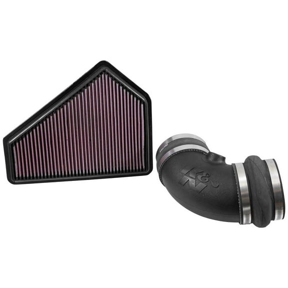 K&N Cold Air Intake Kit: High Performance, Guaranteed to Increase Horsepower: 50-State Legal: 2009-2015 CADILLAC (CTS-V) 57-3086