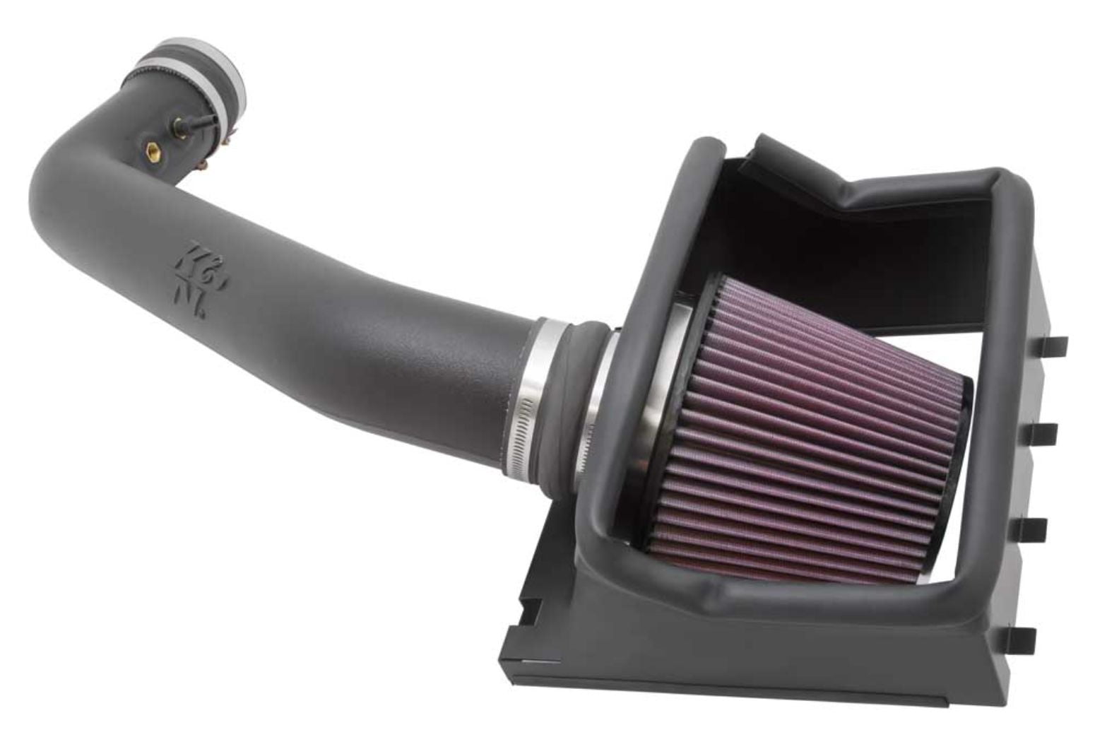 K&N Cold Air Intake Kit: High Performance, Guaranteed to Increase Horsepower: 50-State Legal: 2011-2012 FORD (F150, F150 Platinum)57-2584