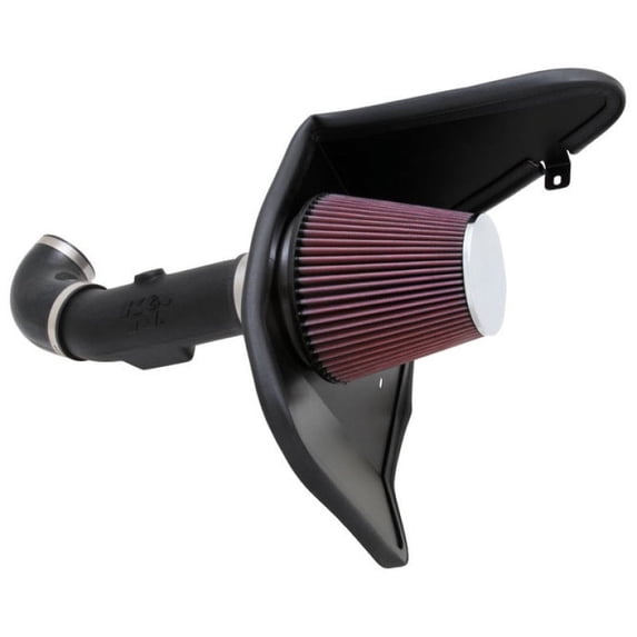 K&N Cold Air Intake Kit: High Performance, Guaranteed to Increase Horsepower: 50-State Legal: 2012-2015 CHEVROLET (Camaro)57-3078