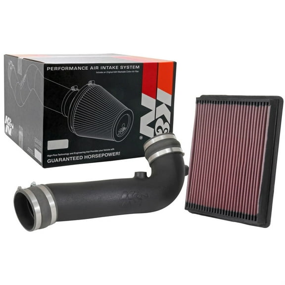 K&N Cold Air Intake Kit:High Performance, Increase Horsepower, 50-State Legal: Compatible with 2017-2020 CADILLAC/CHEVROLET/GMC Escalade; Silverado 1500; Suburban; Tahoe; Sierra 1500; Yukon; 57-3098