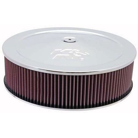 K&N Performance Universal Round Air Filter Assembly, 60-1260