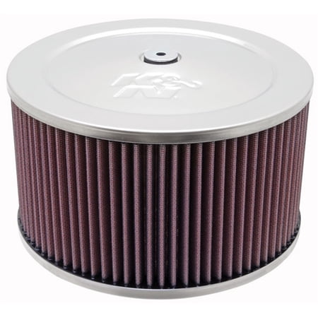 K&N Performance Universal Round Air Filter Assembly, 60-1365