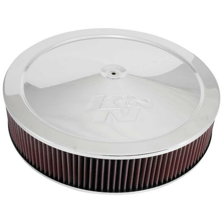 K&N Performance Universal Round Air Filter Assembly, 60-1640