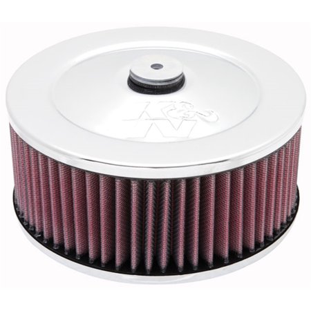K&N Custom Assembly Air Filter 60-1330 Inlet Diameter 5.125" Engine Air Filter for Cars