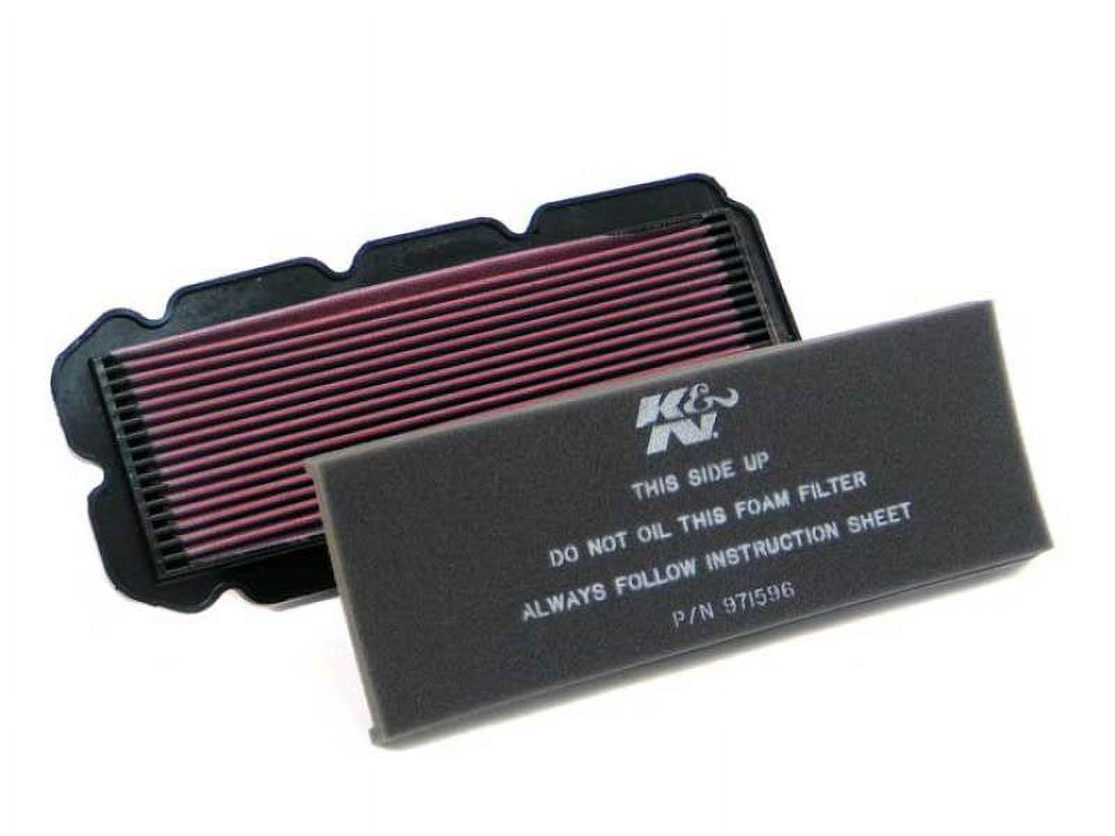 K&N High-Flow Performance Air Filter For 1997-2003 Honda Valkyrie - View #6