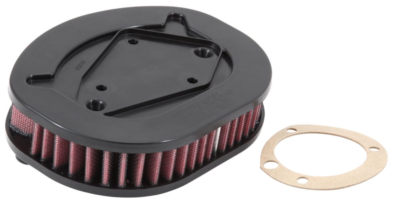 K&N Performance Powersports High-Flow Engine Air Filter: Washable, Multi-Layer Protection, Engineered to Boost Horsepower, HD-1212