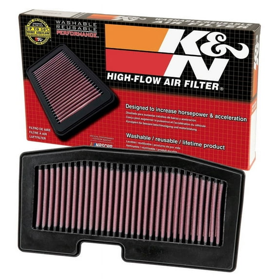 K&N Engine Air Filter: High Performance, Premium, Powersport Air Filter: 2013-2018 TRIUMPH (Daytona 675, ABS, Street Triple ABS, Street Triple R) TB-6713