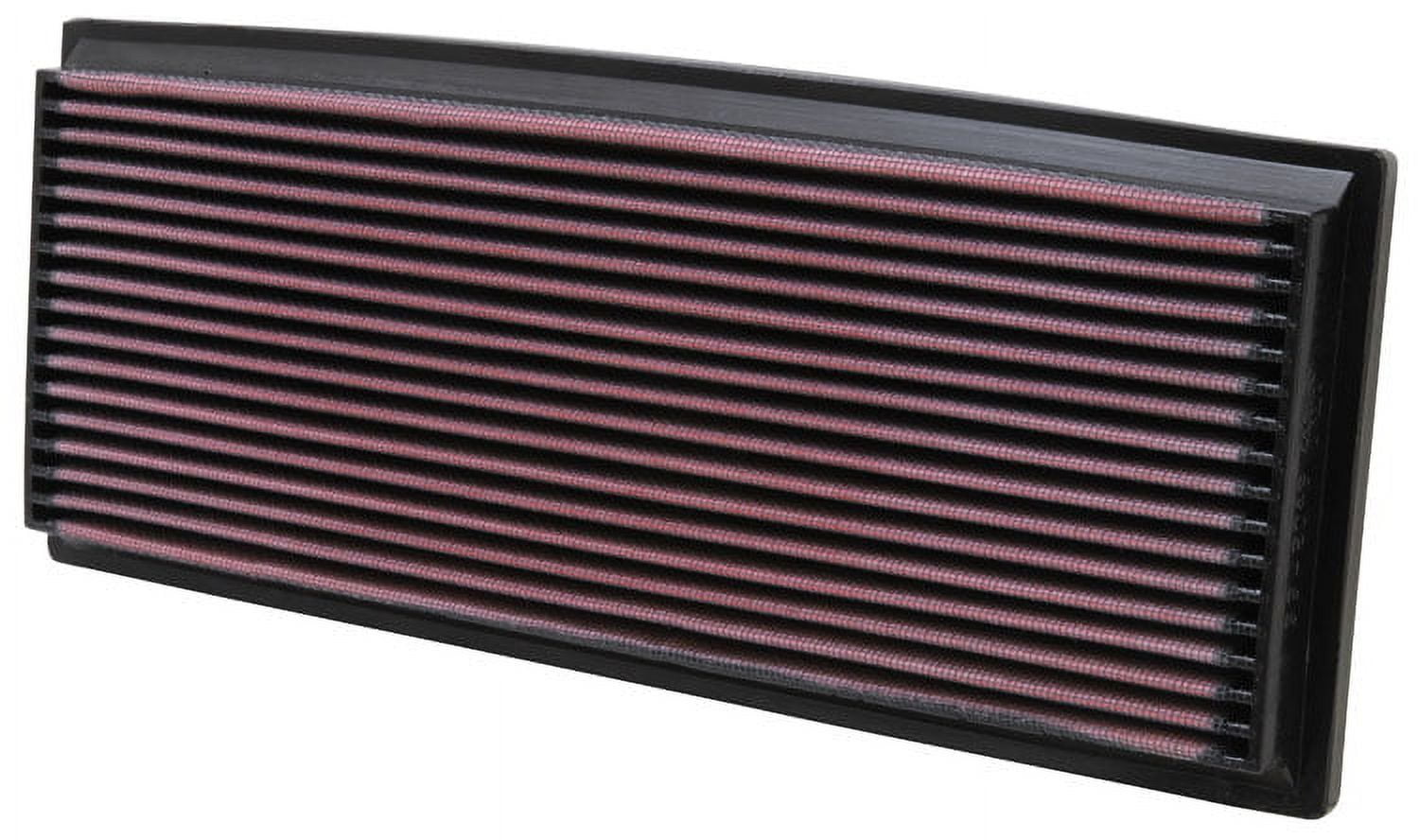 K&N Performance High-Flow Engine Air Filter: Washable, Multi-Layer Protection, Engineered to Boost Horsepower, 33-2046