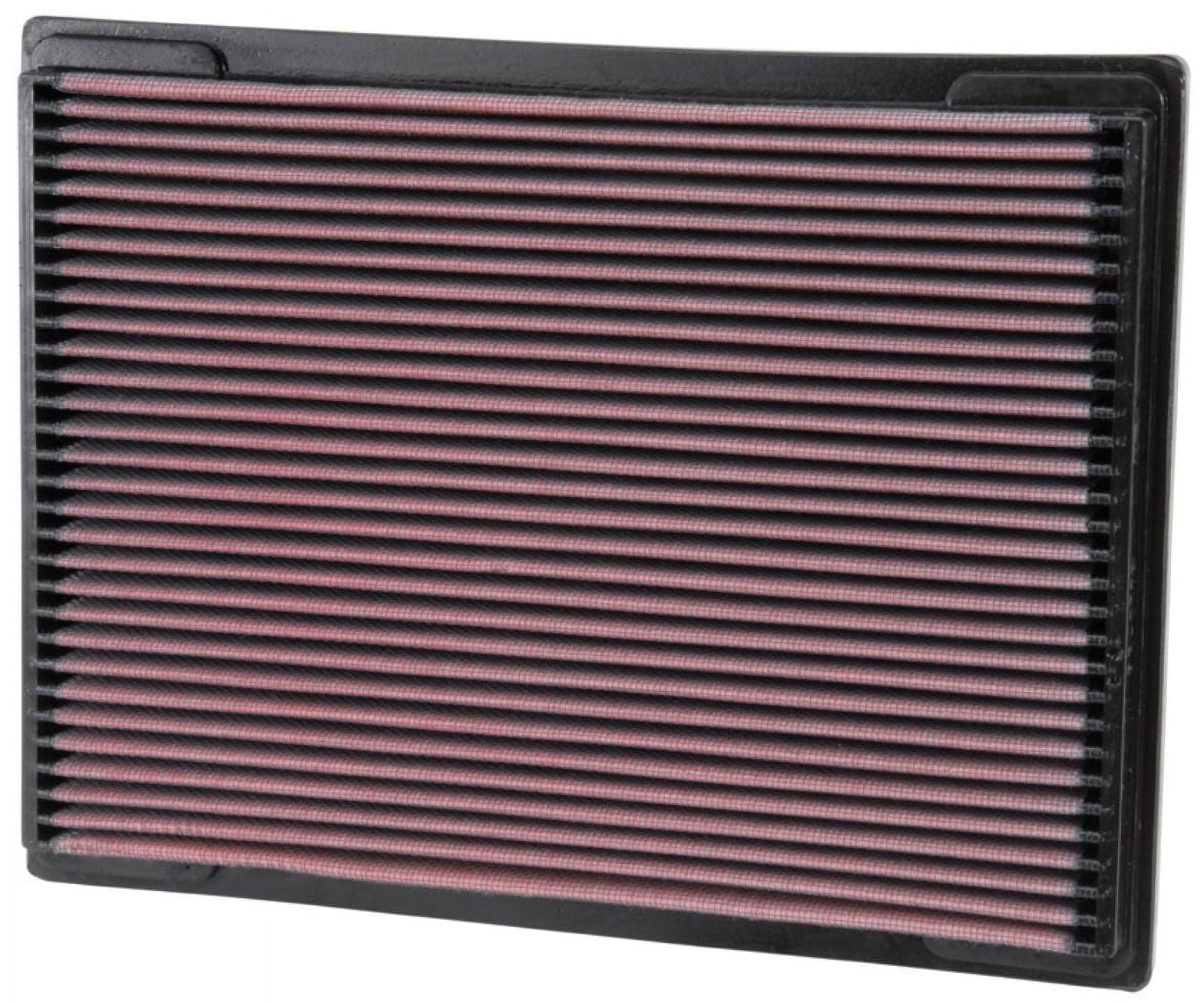 K&N Performance High-Flow Engine Air Filter: Washable, Multi-Layer Protection, Engineered to Boost Horsepower, 33-2703